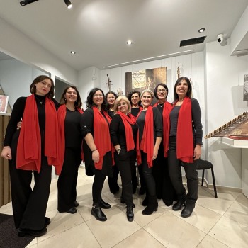 The performance of the Thirathen Vocal Group in the New Space of the Museum was a success